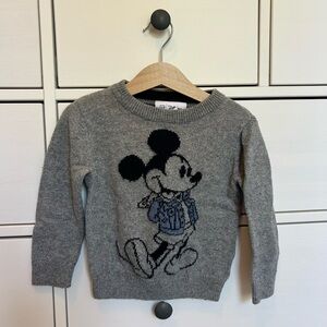 Baby GAP x Disney Mickey Sweater Size 2